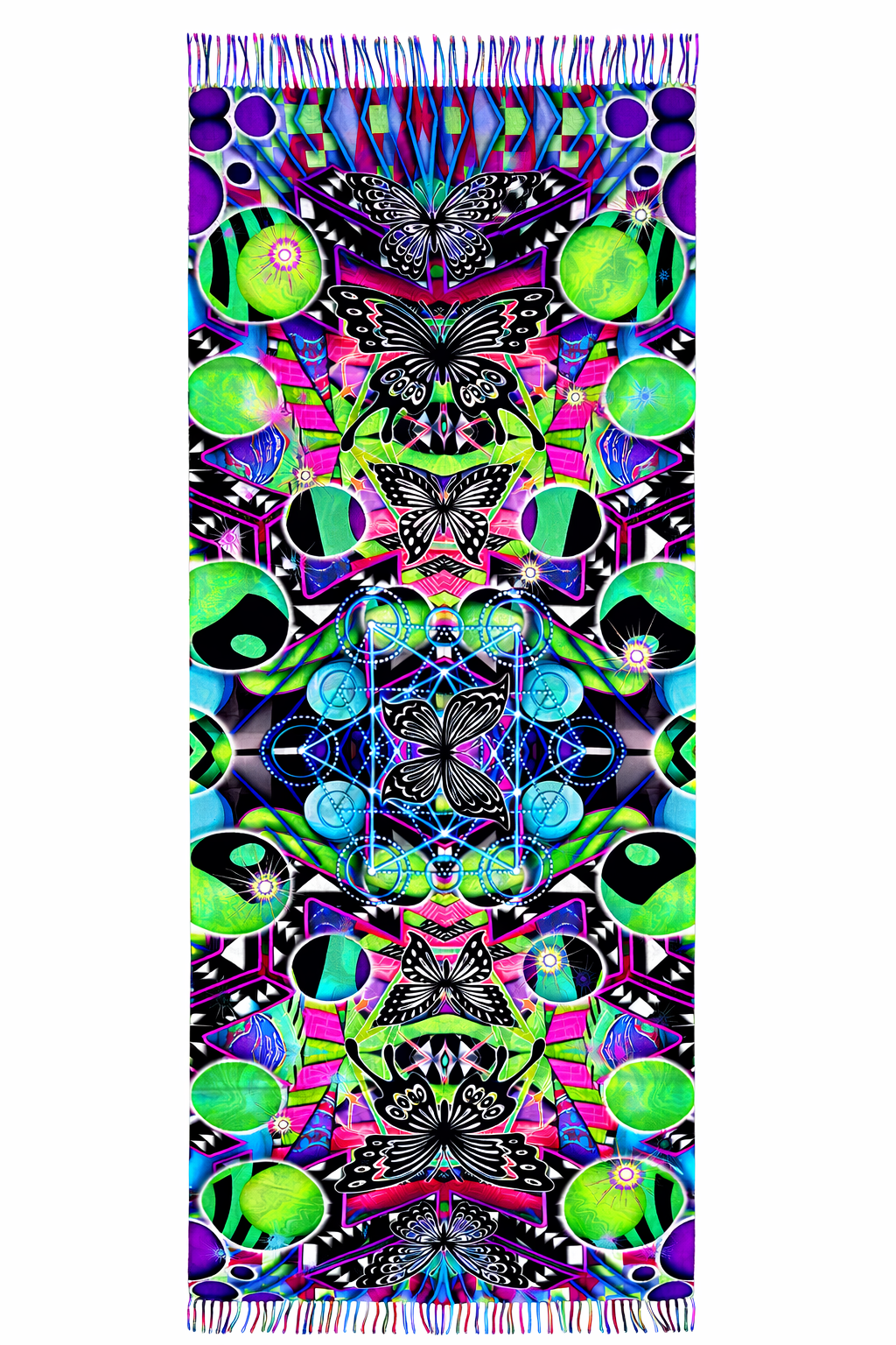 EYECANDY Butterfly Pashmina