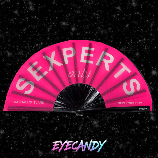 Sexperts Only Hand Fan